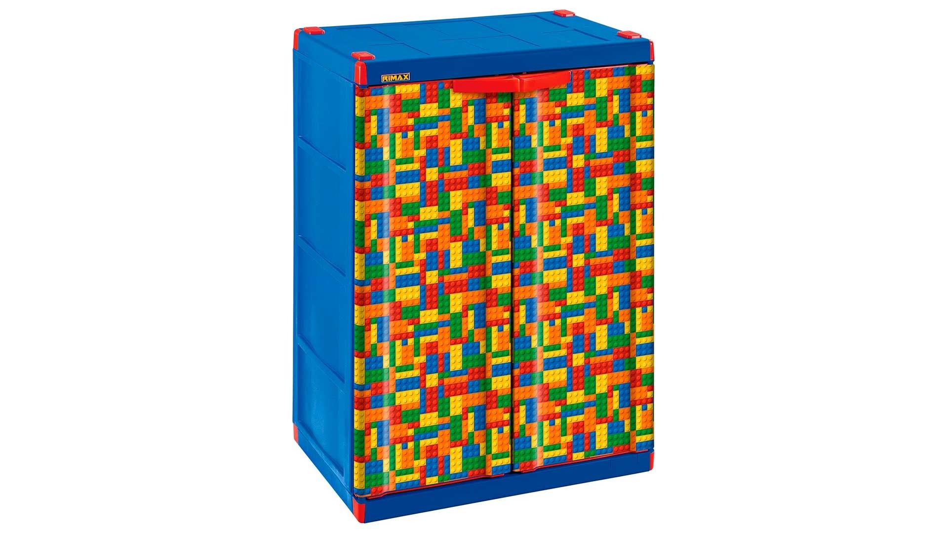 Armario Infantil Azul Juego de Bloques