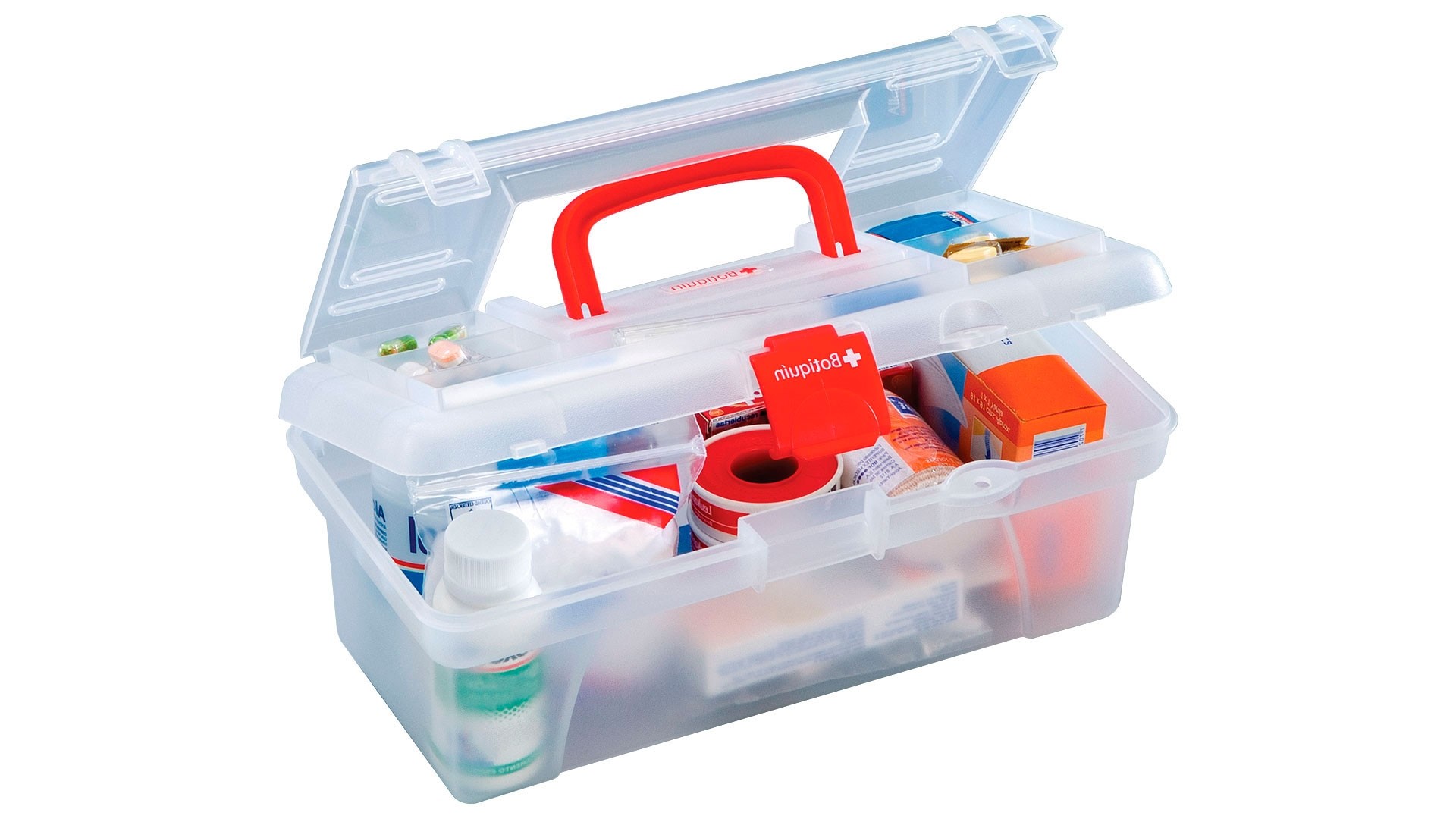 Botiquín 12" Tapa Organizadora Natural