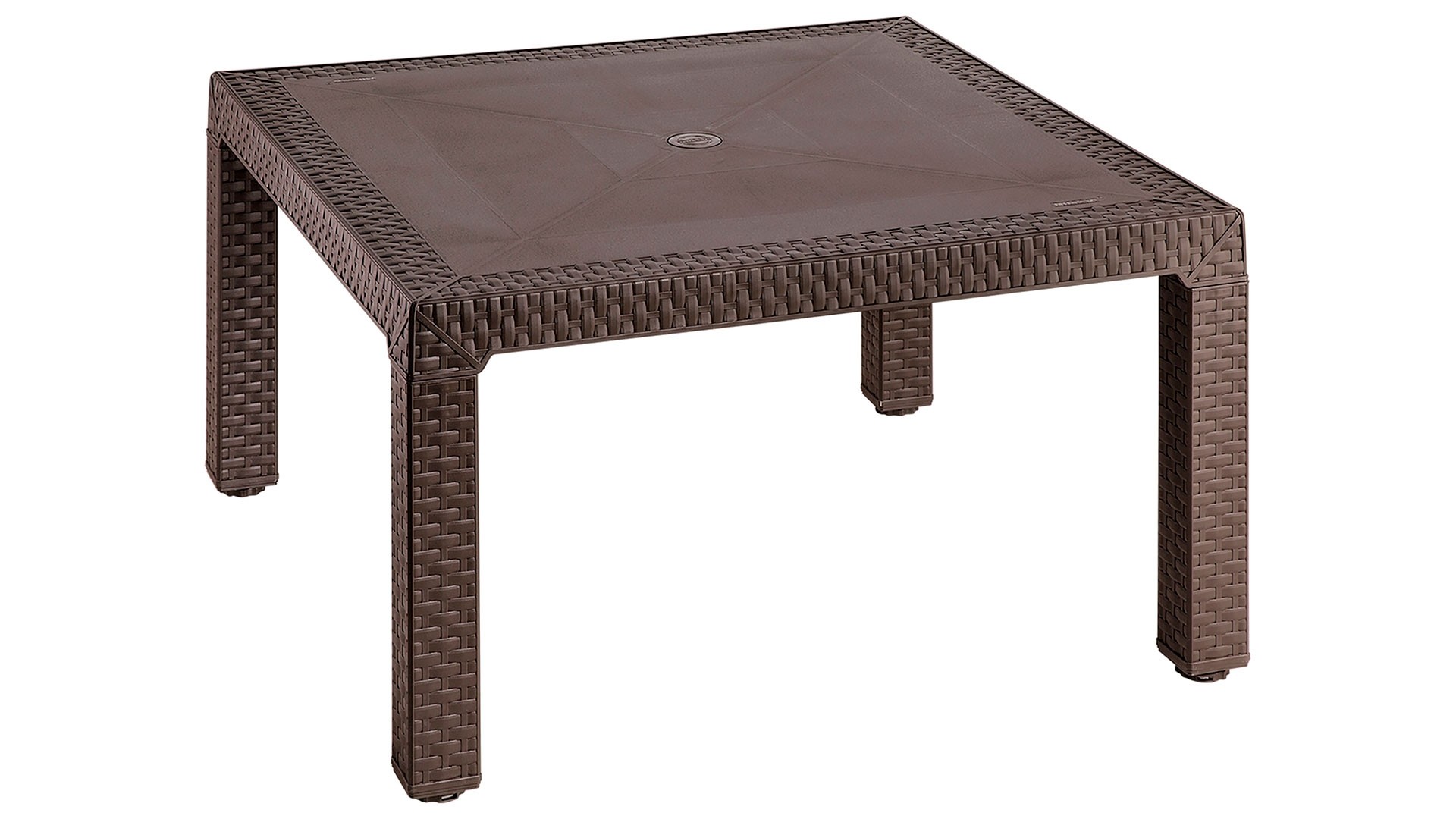 Mesa de Centro Apariencia Rattan Eterna Wengue