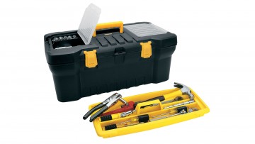 Caja Herramientas 24" Cerradura Plástica