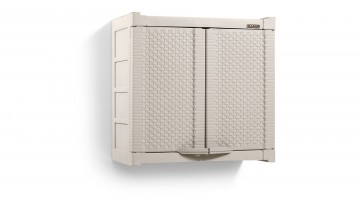 Armario Gabinete Doble Apariencia Rattan