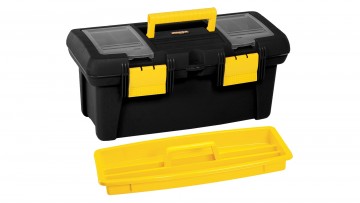 Caja Herramientas 18" Con Tapa Organizadora