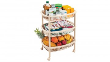 Canasta Móvil Ovalada