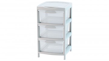 Gavetero Grande Con 3 Gavetas Y Tapa Organizadora